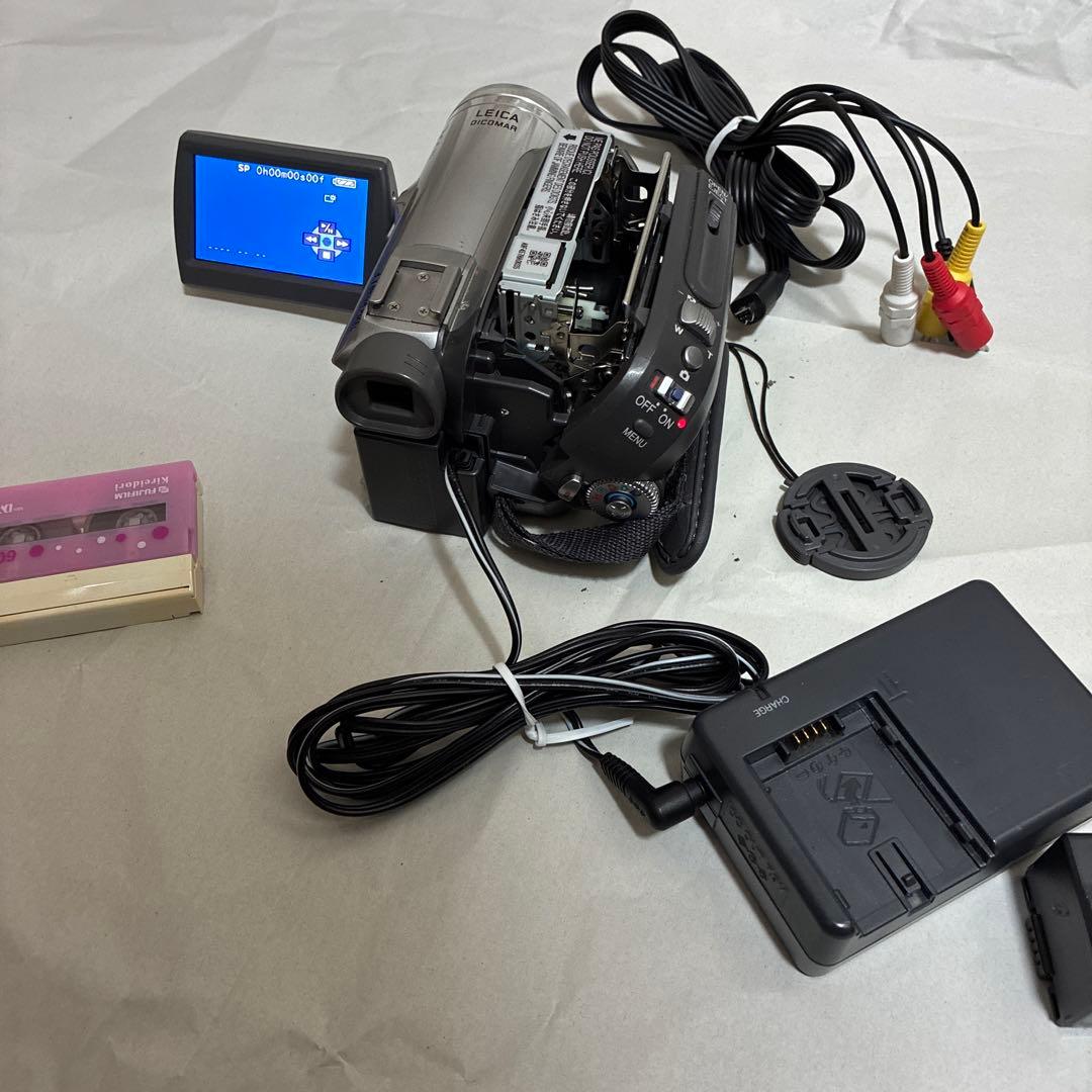 MiniDV NV-GS320 この出品物だけでレコーダーにダビングできます