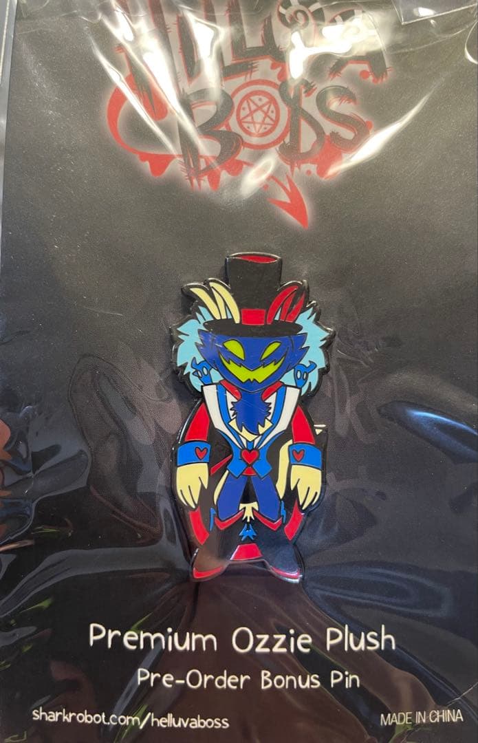 ヘルヴァボス フィッザローリィ アスモディアス ぬいぐるみ ピンズ