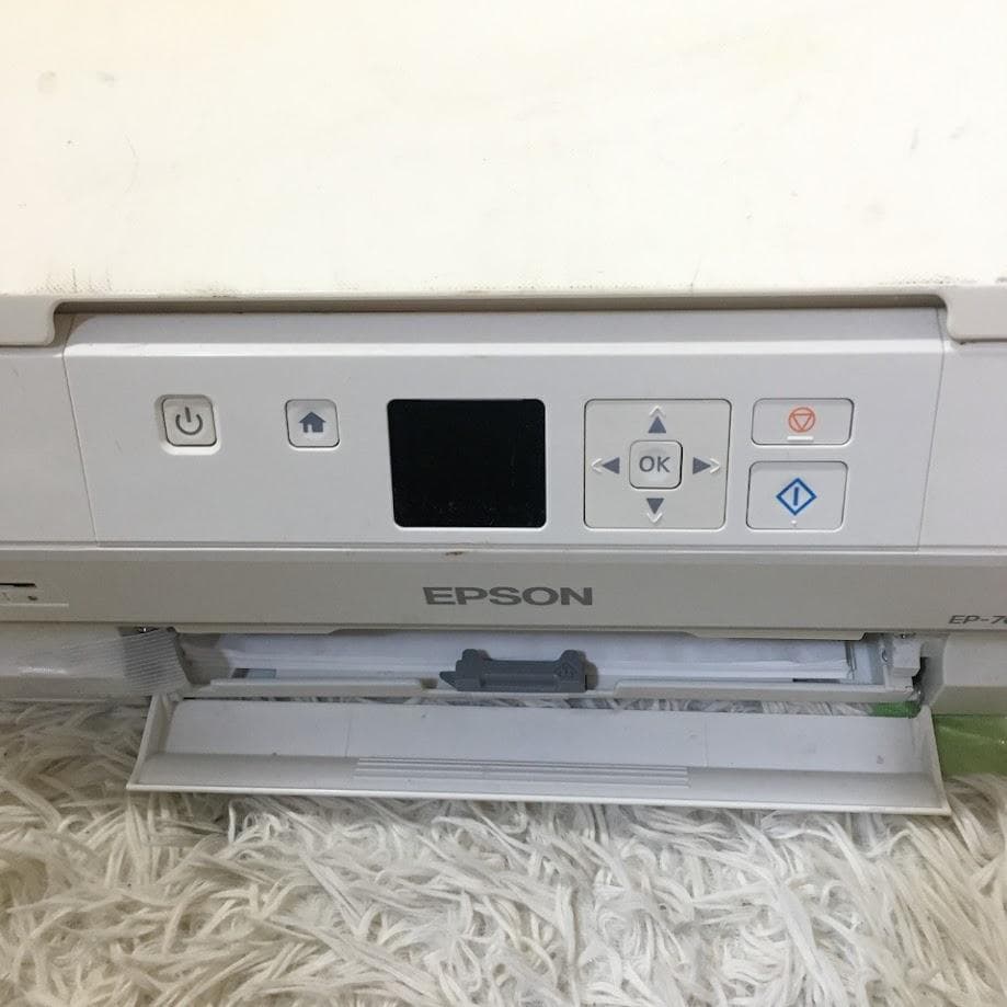 EPSON EP-707A インクジェットプリンター エプソン 複合機 ホワイト