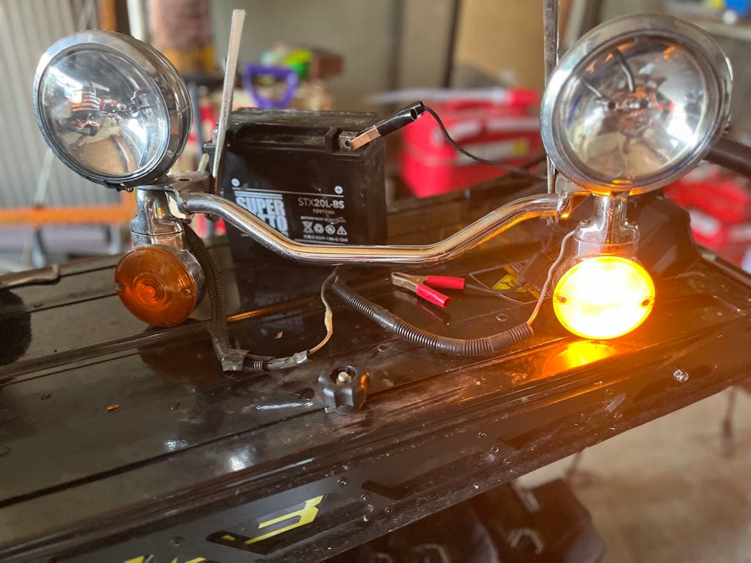 ハーレーエボ 純正パッシングライト 92FLSTC - メルカリ