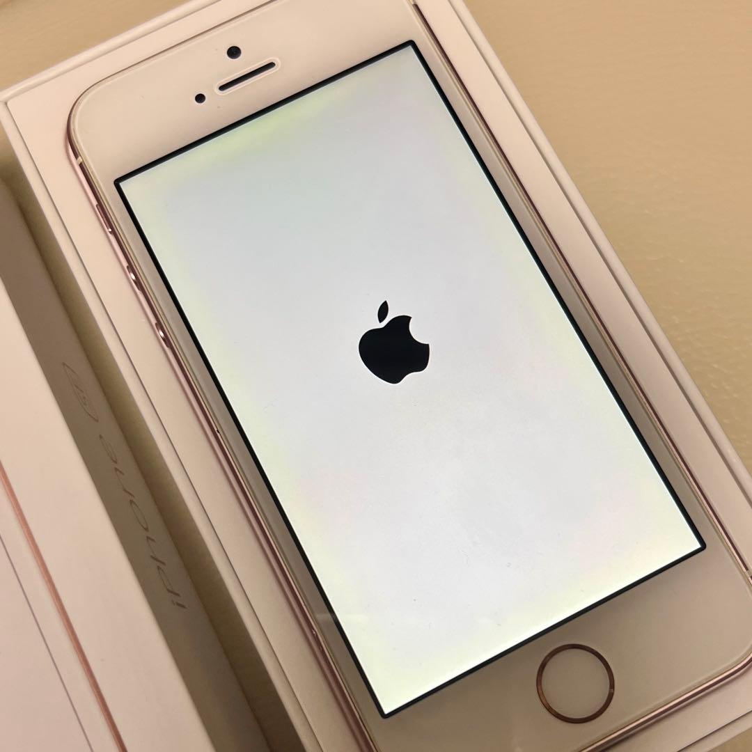 中古】iPhone SE（第1世代）64GB ローズゴールド SIMフリー - メルカリ