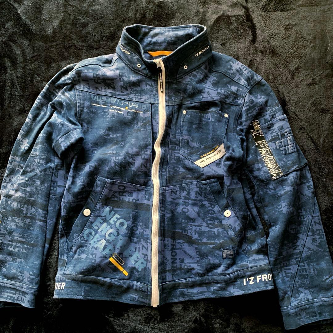 I'ZFRONTIER 】 カモフラ.ラグブルー上下セット 上L下M - メルカリ