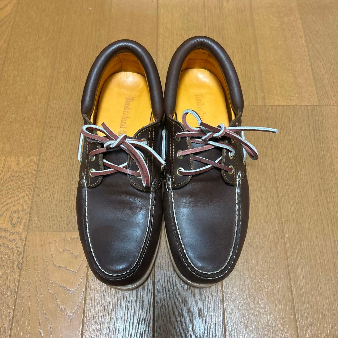 Timberland 3eye クラシックラグ　ブラウン 25.5cm