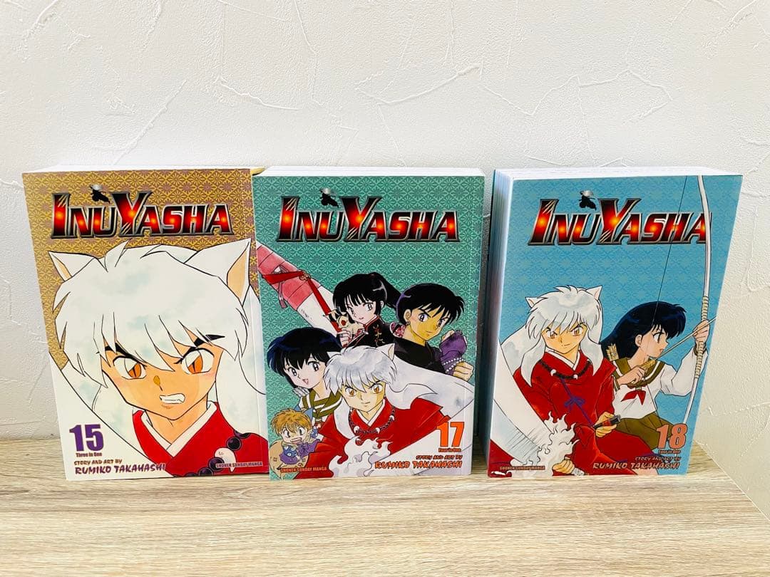 北米版☆犬夜叉 INUYASHA 漫画 16冊セット(2・16巻なし) 漫画