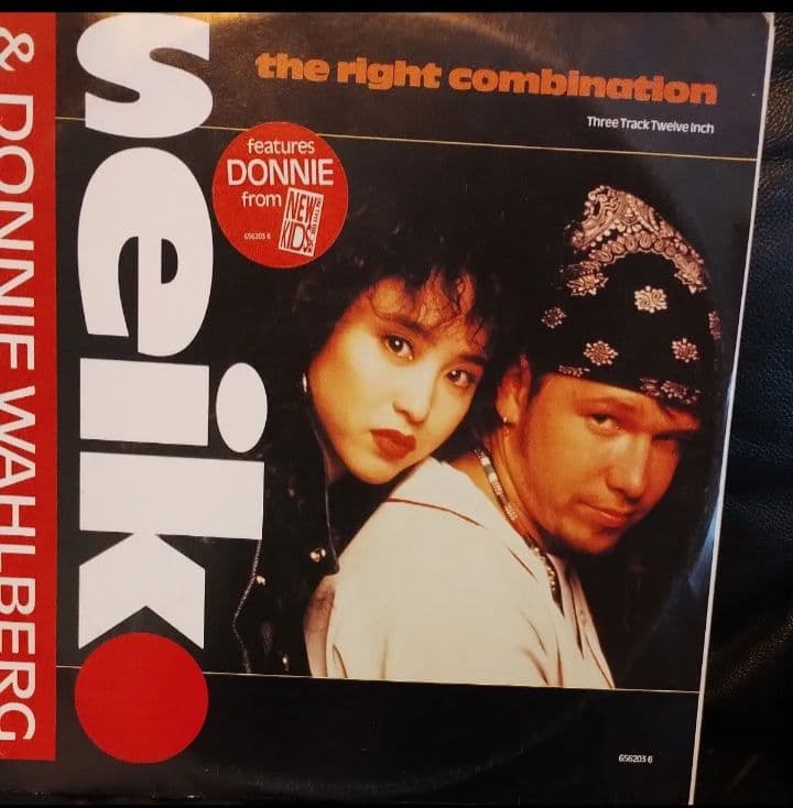 松田聖子 - The RightCombination12インチシングル SEIKO & DONNIE WAHLBERG (松田聖子) / RIGHT COMBINATION [12inch
