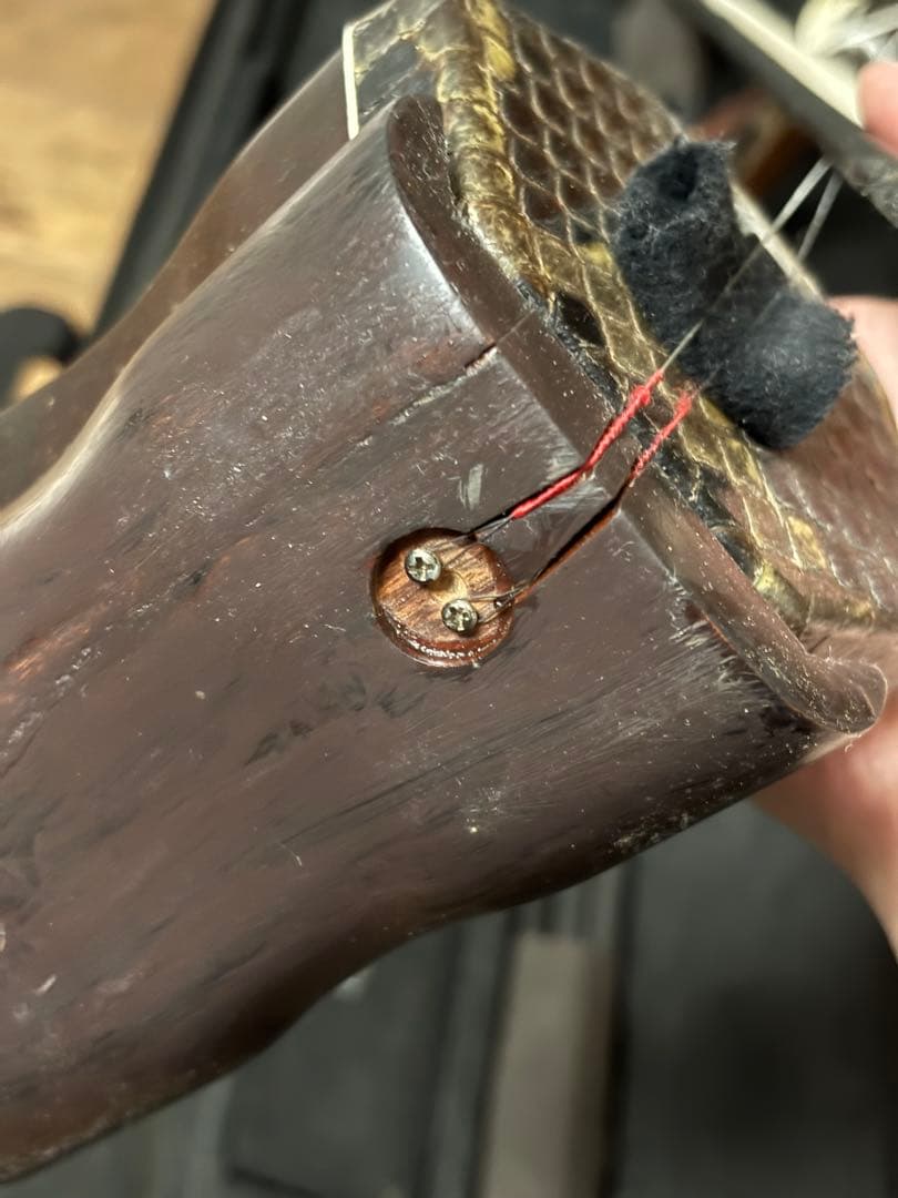 中国 蘇州製】二胡 本体＋弓＋ケース付き｜伝統民族楽器・初心者〜