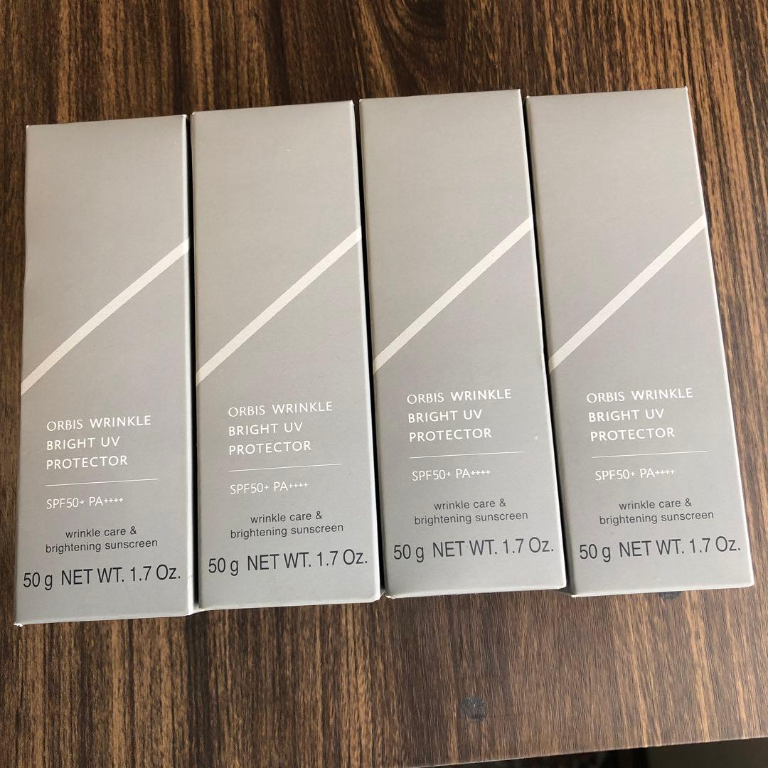 ORbis WRINKLE BRIGHT UV PROTECTOR 50g 4本 ORBIS Wrinkle Bright UV Protector 50g ｜ DOKODEMO