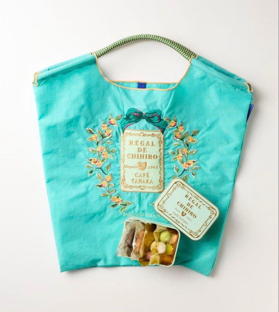 カフェタナカ ボールアンドチェーン コラボバッグ クッキー缶付き