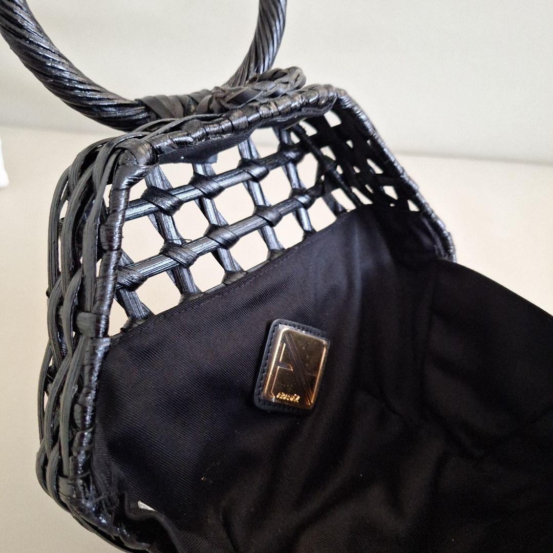 新品 ビームス かごバッグ 黒 ARANAZ - メルカリ