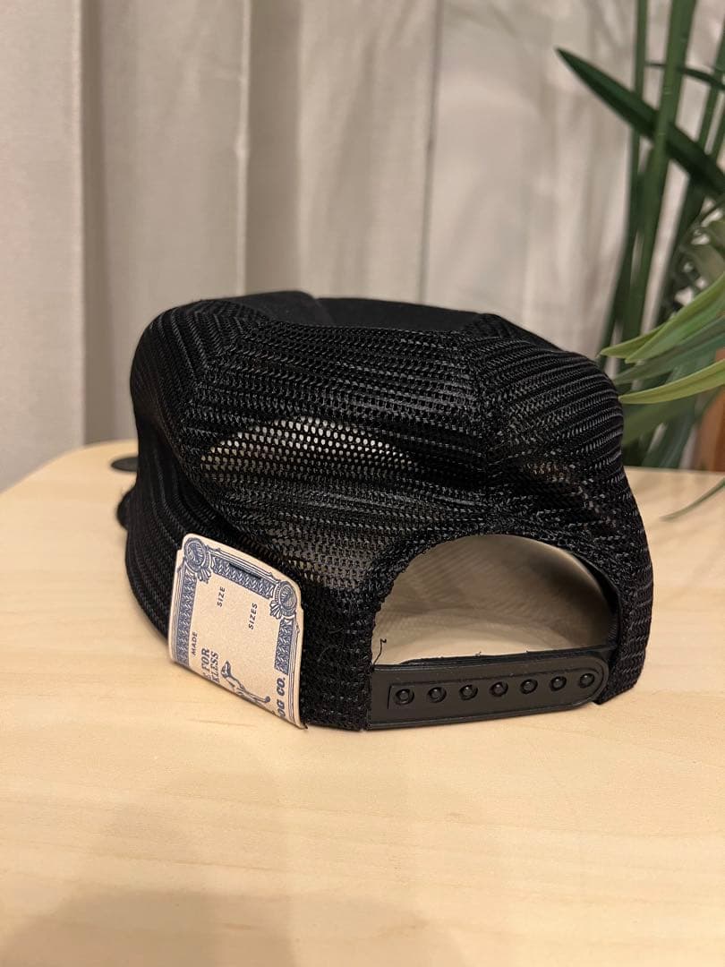 THE H.W.DOG&CO. メッシュバックキャップ ブラック