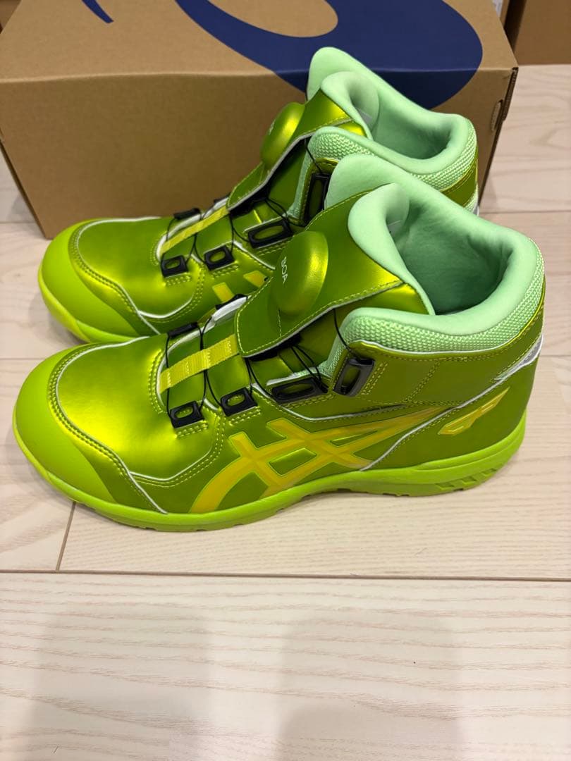 26.0cmアシックス ウィンジョブ CP304 BOA GLEAM 3E幅 ウィンジョブ® CP304 BOA® GLEAM 3E相当 | ネオンライム×カクタイ