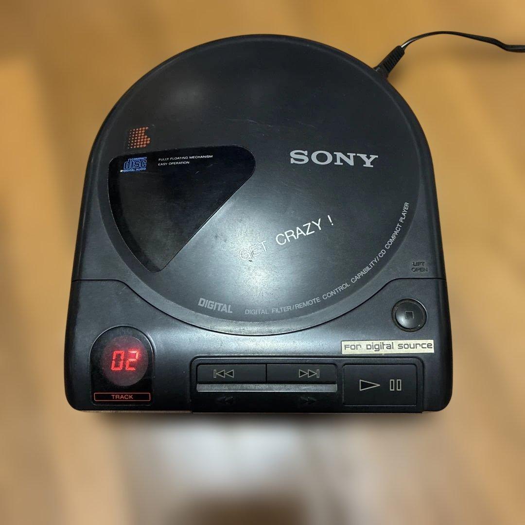 SONY ソニー Discman D-600 動作確認済ACアダプター付き - メルカリ