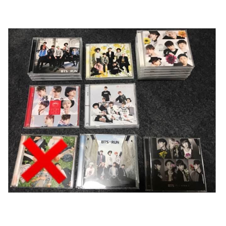 bts cd まとめ売り BTS CDまとめ売り セット - メルカリ