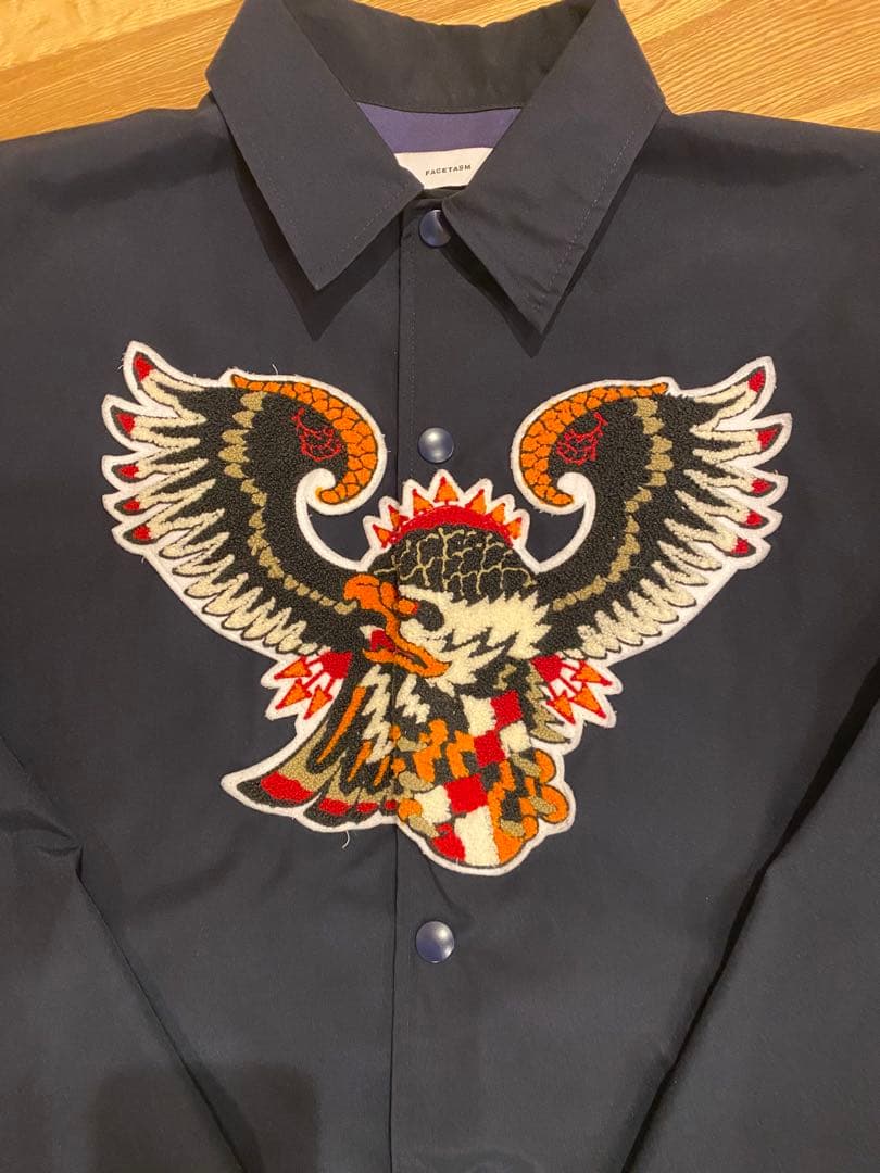 名作 希少サイズ ファセッタズム コーチジャケット イーグル - メルカリ