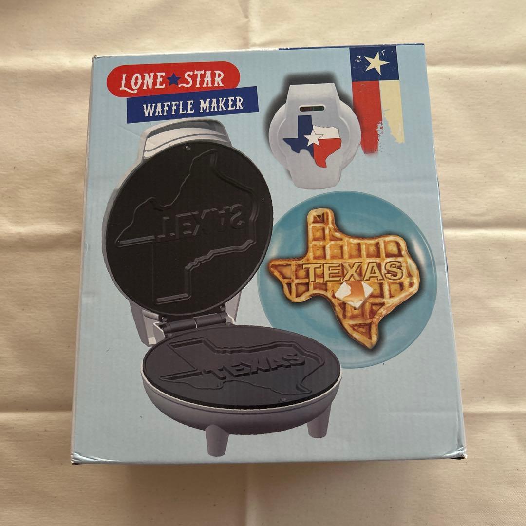 【ワッフルメーカー】テキサス州型 LITHON-2枚焼きワッフルメーカー