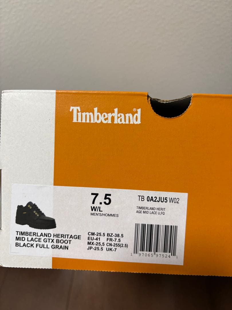 新品】Timberland GTX Mock Toe Mid 7.5 ブラック - メルカリ