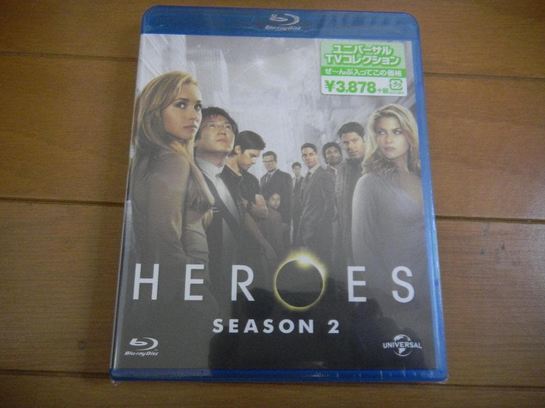 米国大評判SFドラマ78話ブルーレイ　Heroes　２＆５は未開封！