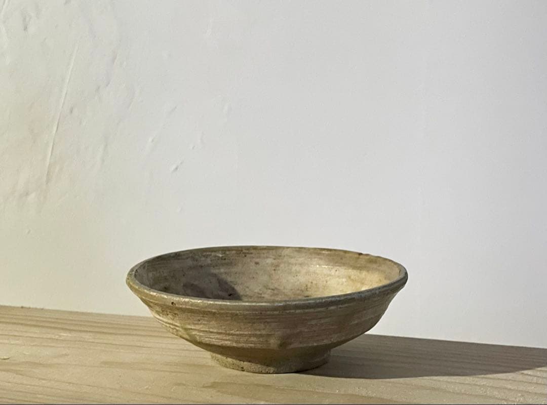 10cm 李朝 刷毛目 ぐい呑 ◇酒器 骨董 古道具 茶碗 古道具 アンティーク