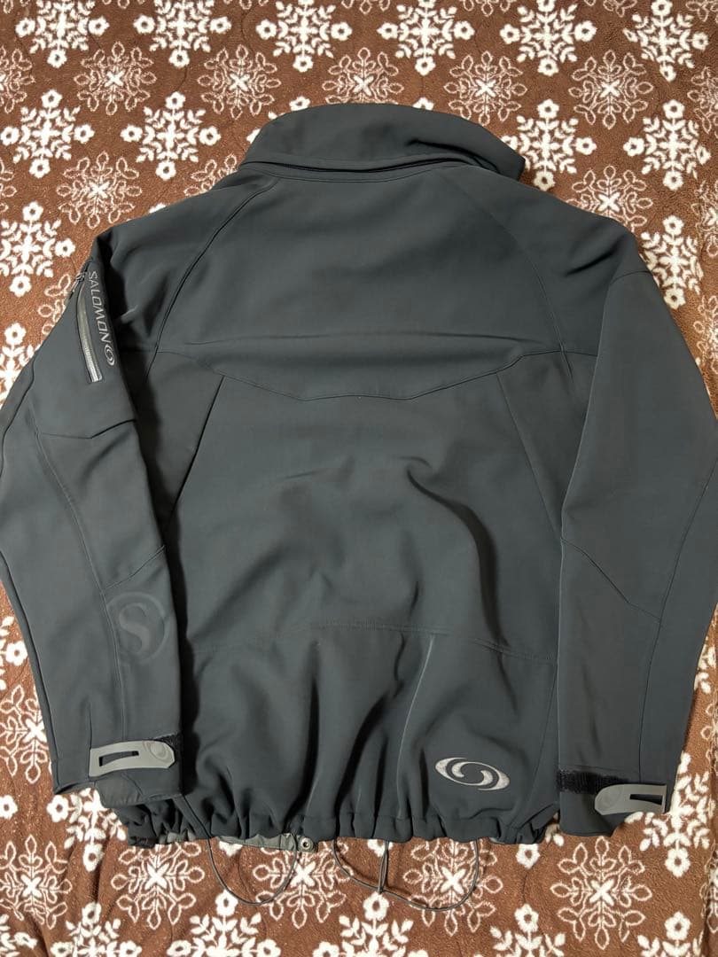 希少】90s Salomon サロモン ソフトシェル 黒 - メルカリ