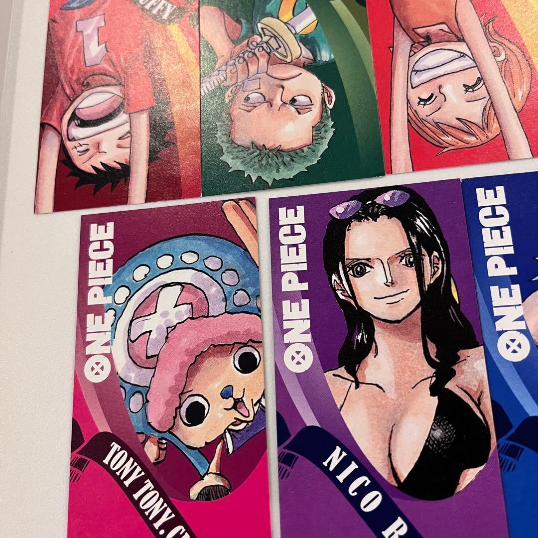 ONE PIECE ワンピース しおり 9枚セット - メルカリ
