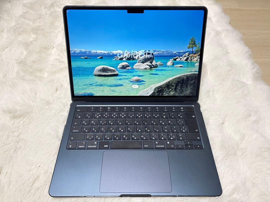 【美品】13インチMacBook Air Apple M2チップ -ミッドナイト