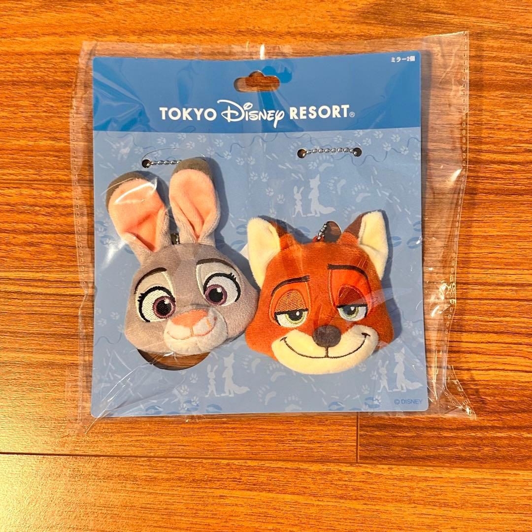 新品】ディズニーランド ズートピア ニック ジュディ ミラー キー
