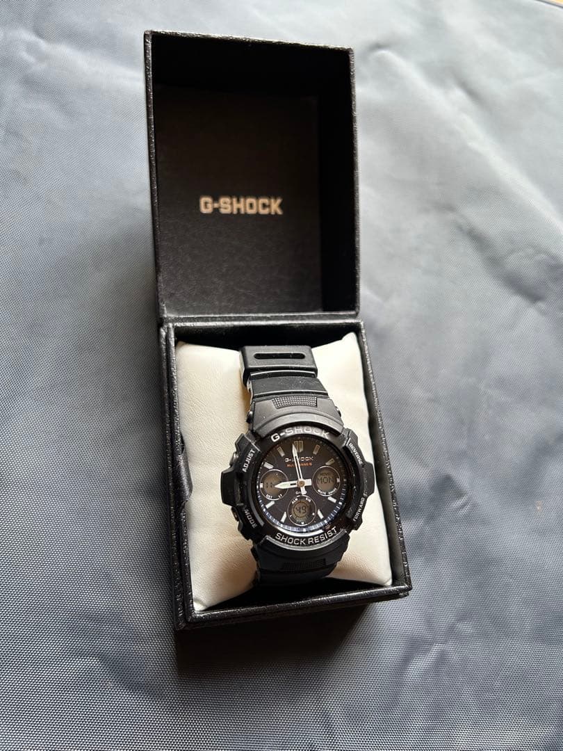 CASIO G-SHOCK AWG-M100SB -2AJF 電波タフソーラー