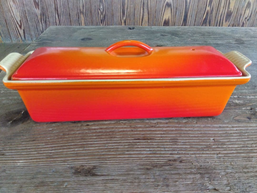 CREUSET ル・クルーゼ テリーヌ型 オレンジ