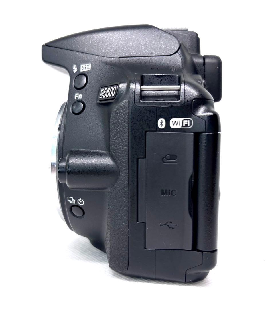ほぼ新品 外箱】ニコン Nikon D5600 広角ダブルキット S6300回 - メルカリ