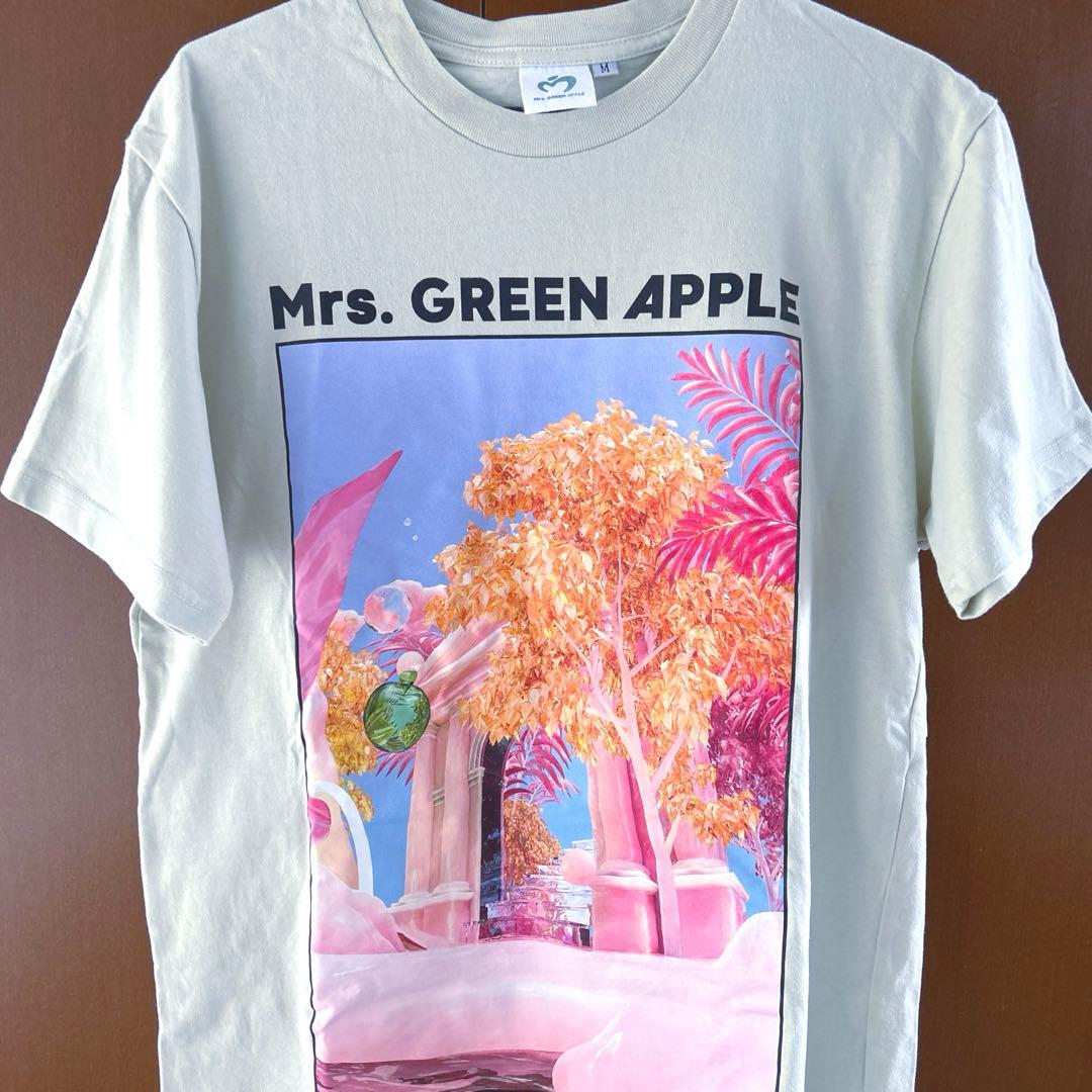 Mrs. GREEN APPLE Utopia Tシャツ ライトグリーン(M) - メルカリ