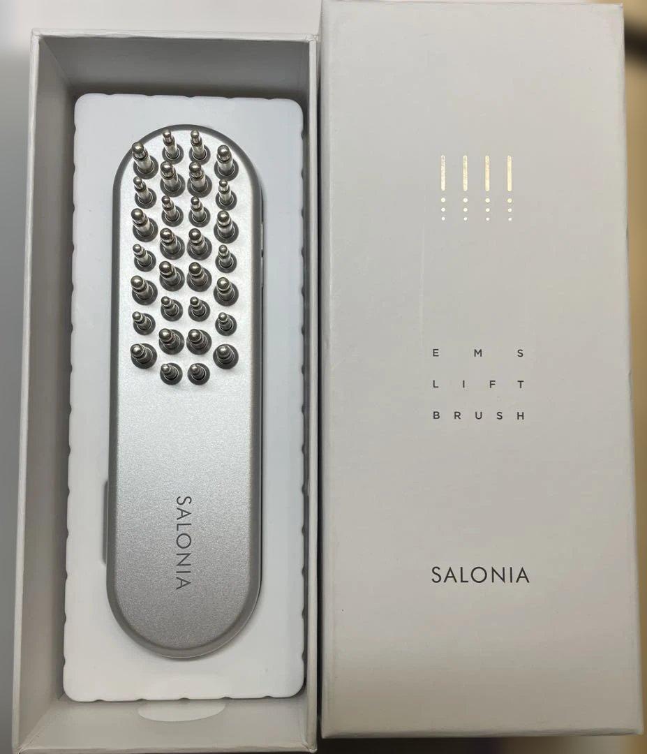SALONIA EMS LIFT BRUSH 美顔器 SALONIA、筋トレ発想の美顔器「​EMSリフトブラシ 3Dケア」11月1日新