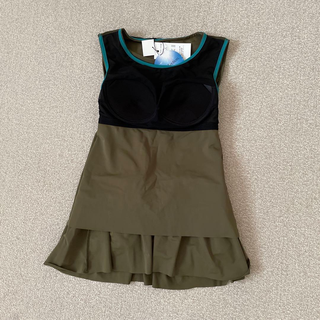 yori スイムウェア36 カーキ タグ付き新品 3点セット