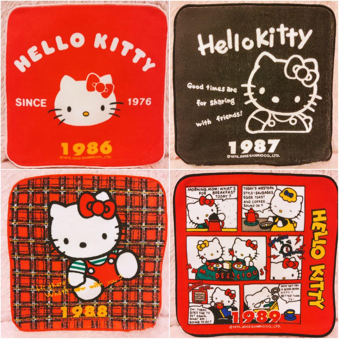 希少レア ハローキティ プチタオル コレクション 2002 平成レトロ