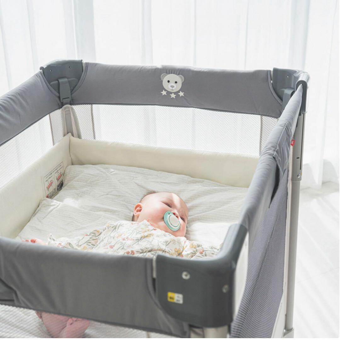 極美品】Aprica ココネルエアーAB グレーベアー アップリカ