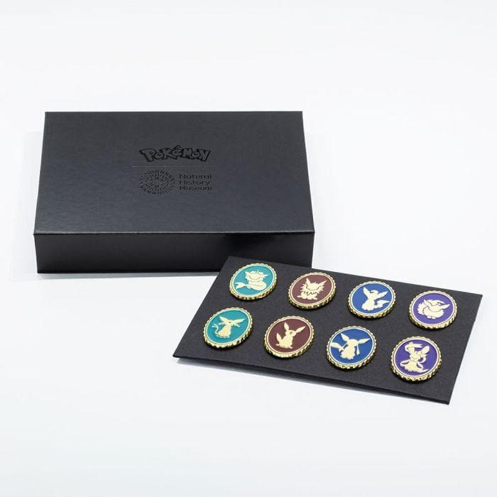 バラ売り可] ポケモン 自然史博物館 コラボ ピンバッジ イーブイ
