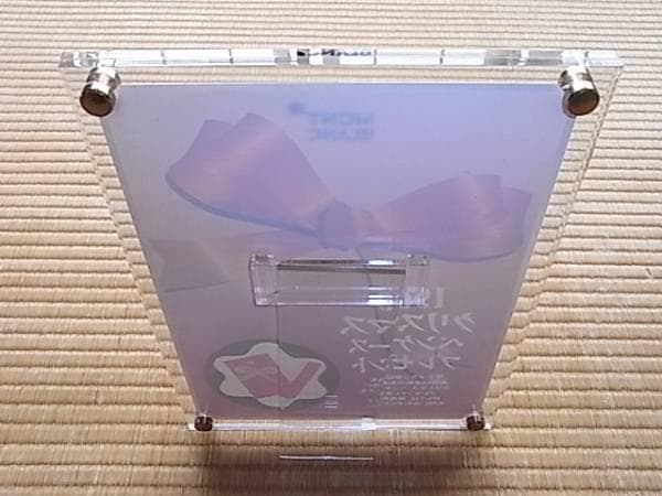 ◇美品 非売品！モンブラン（MONTBLANC）ロゴ入り店頭用アクリル製