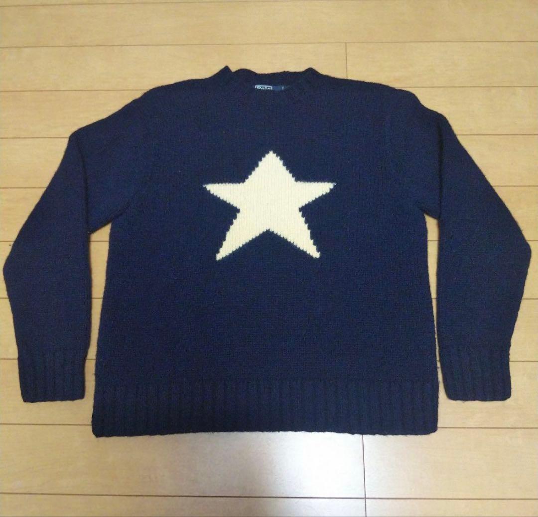 美品 ポロラルフローレン スター ニット サイズL 極上 美品 ラルフローレン スターニット XL｜Yahoo!フリマ（旧PayPay