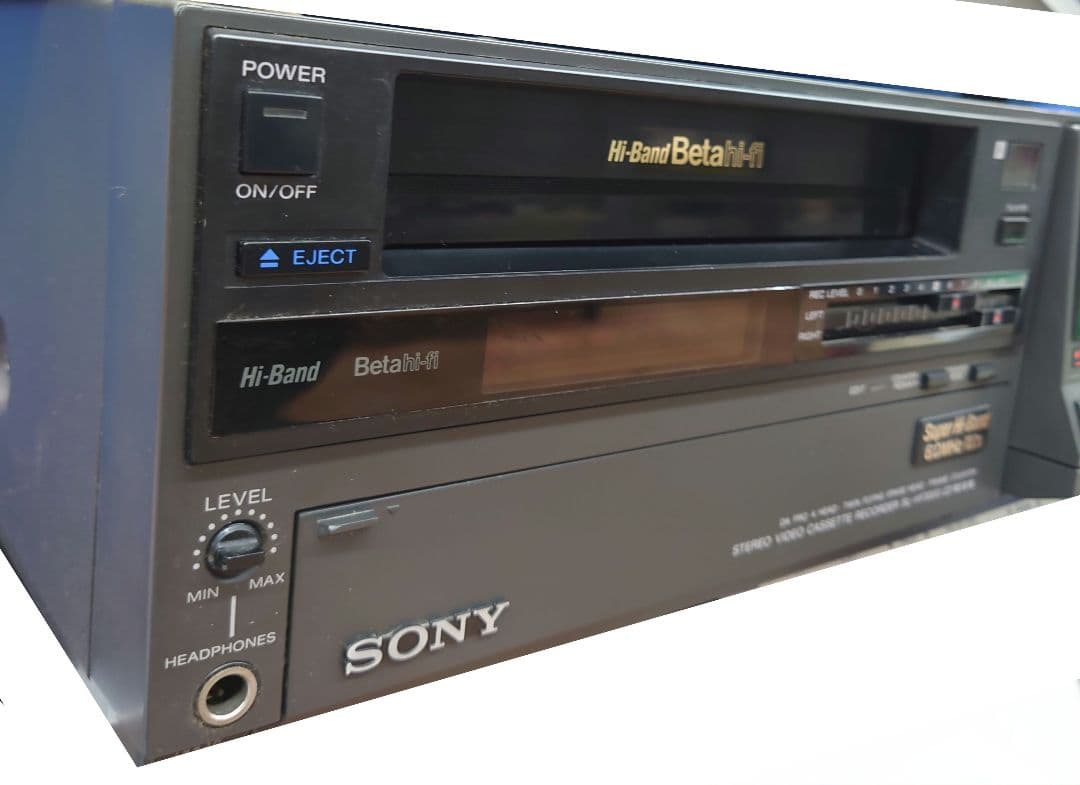 □SONY SL-HF3000 ベータビデオカセットレコーダー - メルカリ