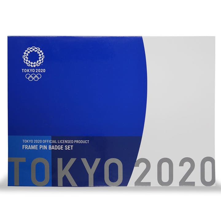 完売品】東京オリンピック限定額縁ピンバッジセット シリアルナンバー