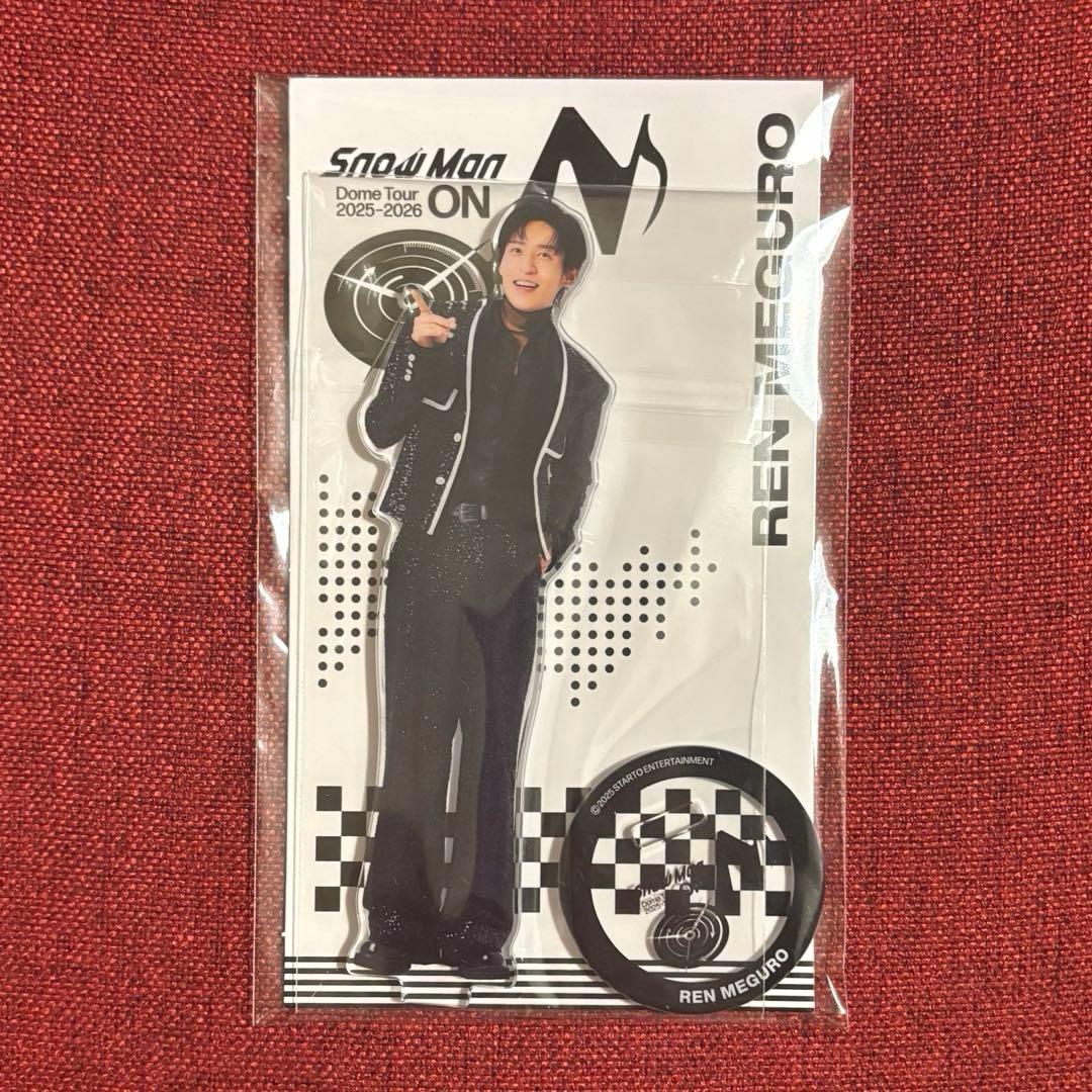 Snow Man Dome Tour 2025-2026 ON 目黒蓮 アクスタ - メルカリ