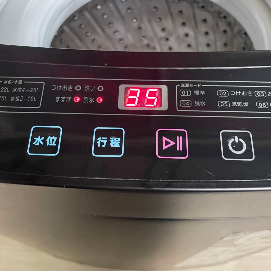 ◆ 送料込み AutoBlack 3.0 全自動洗濯機 3.0Kg 2023年製