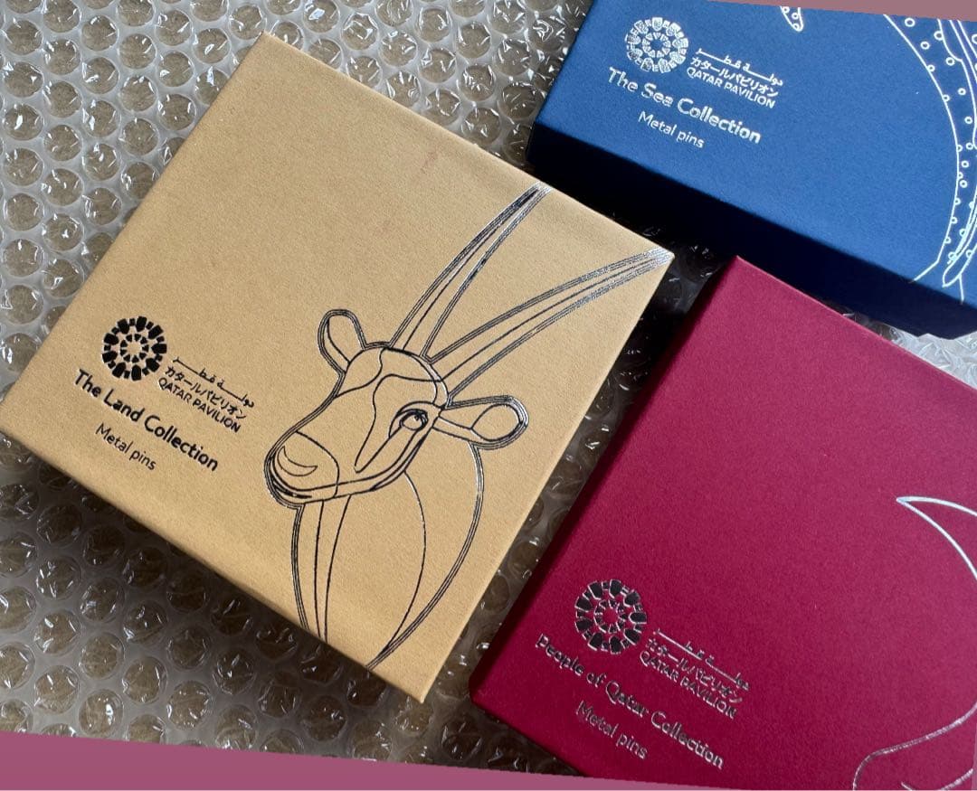 関西万博 カタールパビリオン Qatar 限定！！ メタルピンズセット 全種