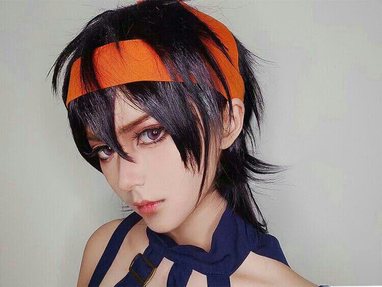 F046 ジョジョの奇妙な冒険 Parte5 ナランチャ☆ギルガ ウィッグ