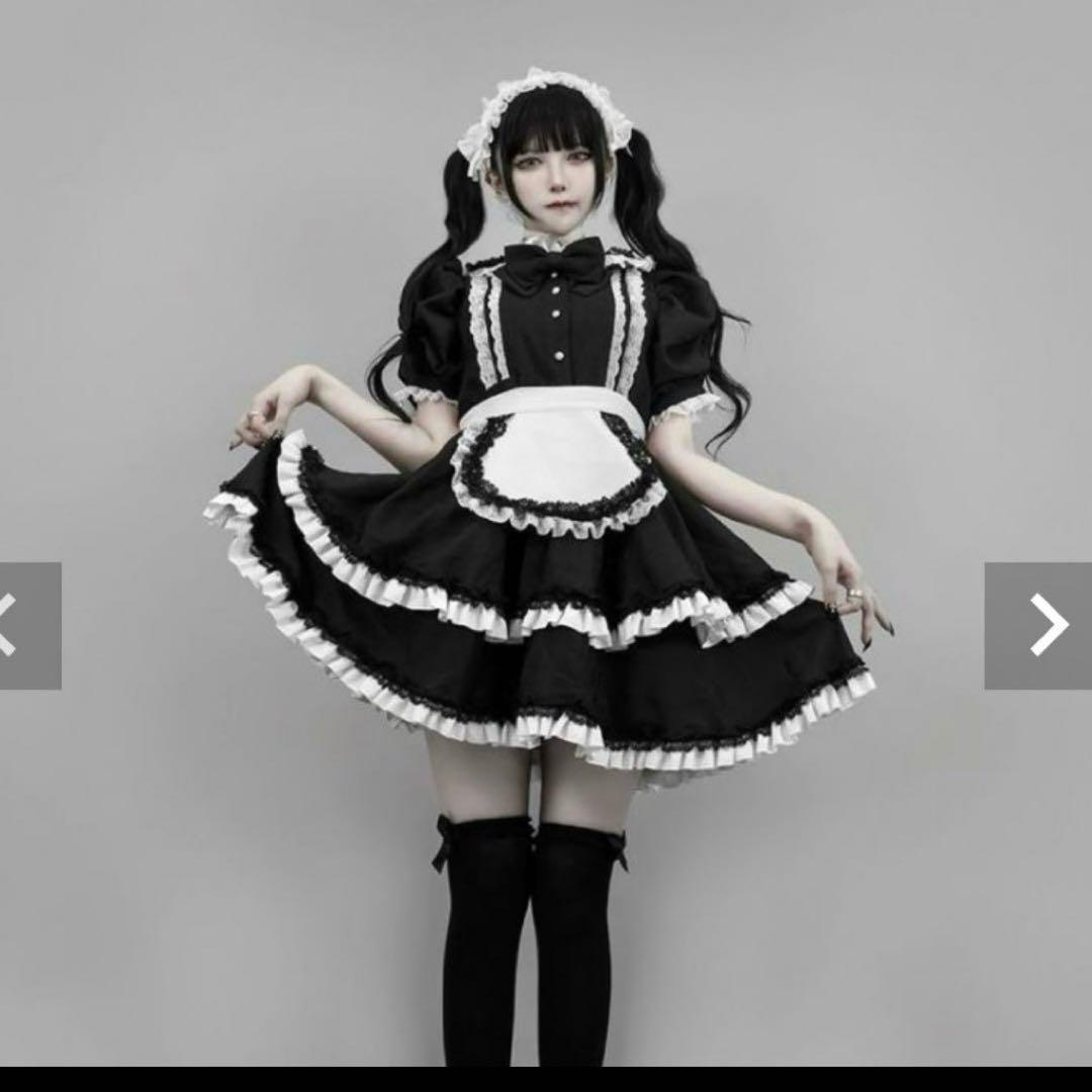 DimMoire【ディムモアール】絶メイドワンピースII/Black×White - メルカリ