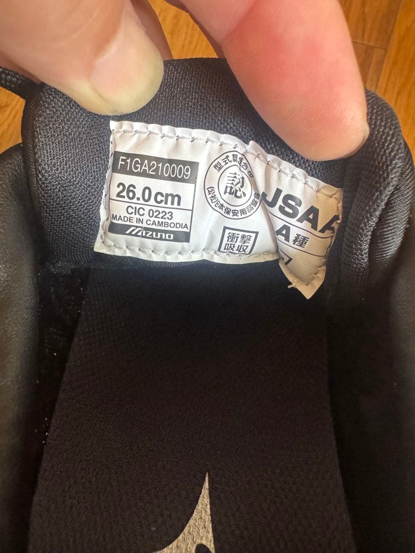 【値下げ】ミズノ オールマイティ（LSI）安全靴 26.0cm