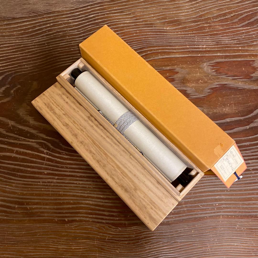 掛け軸 雲澤禅寺 前大徳 足立泰道作「清風万里秋」共箱 禅語 秋掛け