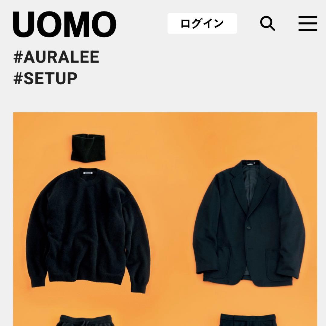 極美品 生産終了】AURALEE スタイリスト私物 カシミヤ100％ ニット