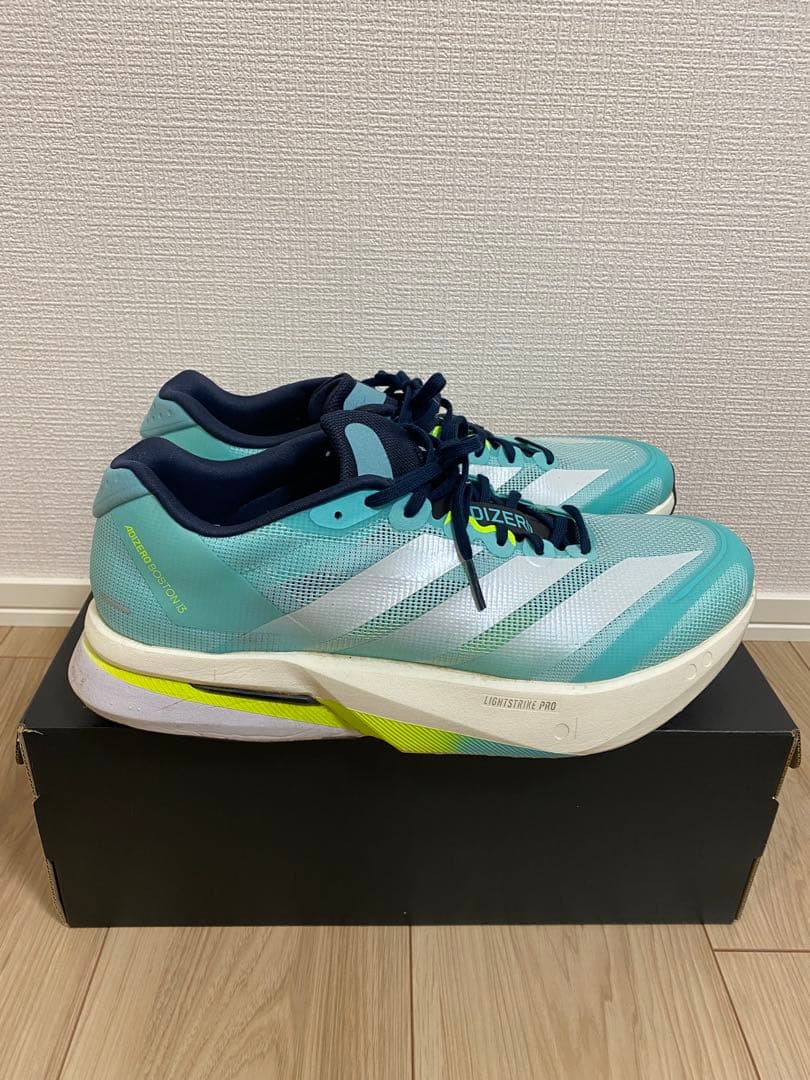 Adizero Boston 13 27.5cm 1度のみ使用　30km