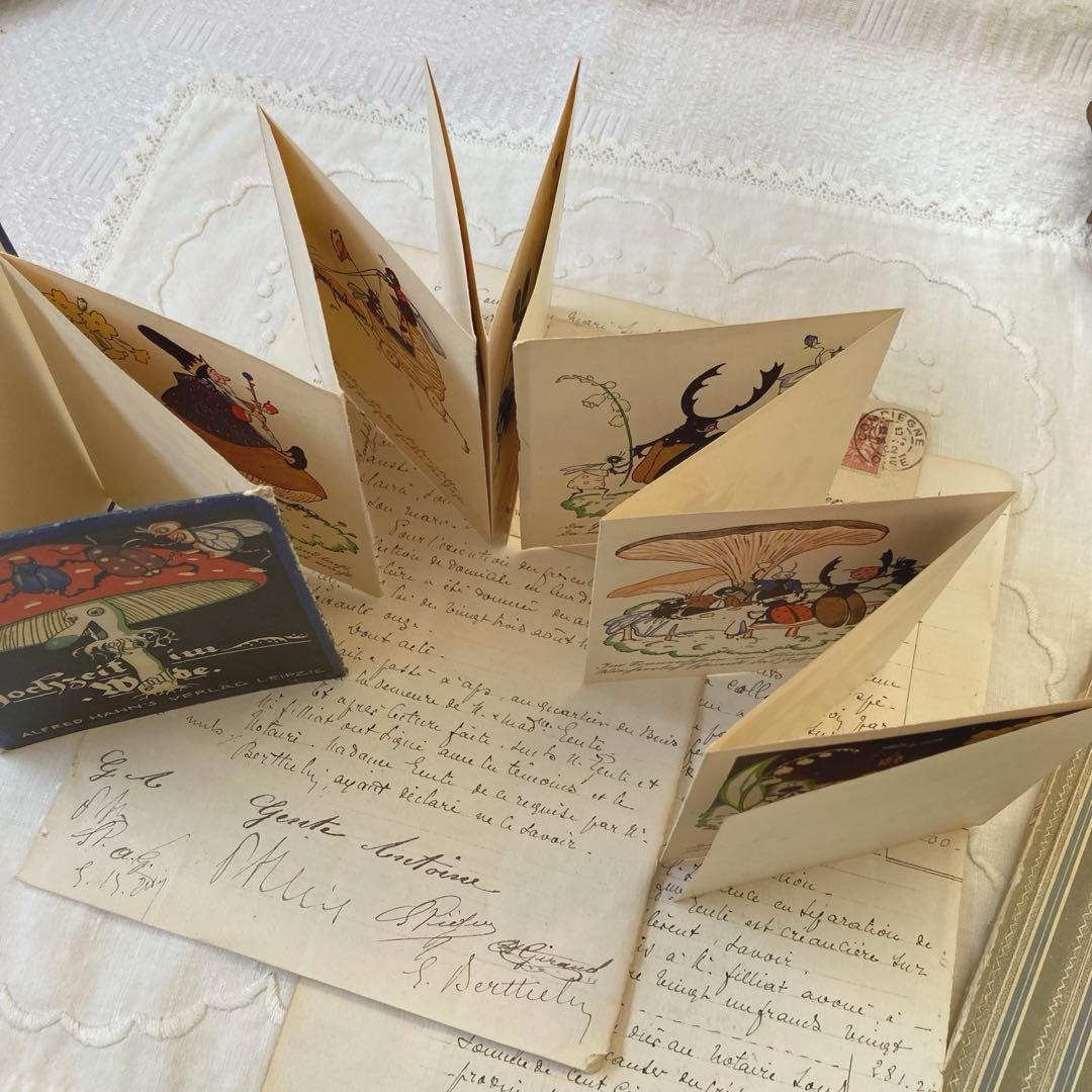 L307 洋書古書 希少ドイツアンティーク絵本 エルゼ・ヴェンツの