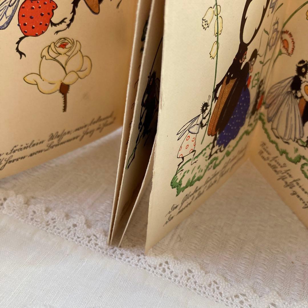 L307 洋書古書 希少ドイツアンティーク絵本 エルゼ・ヴェンツの